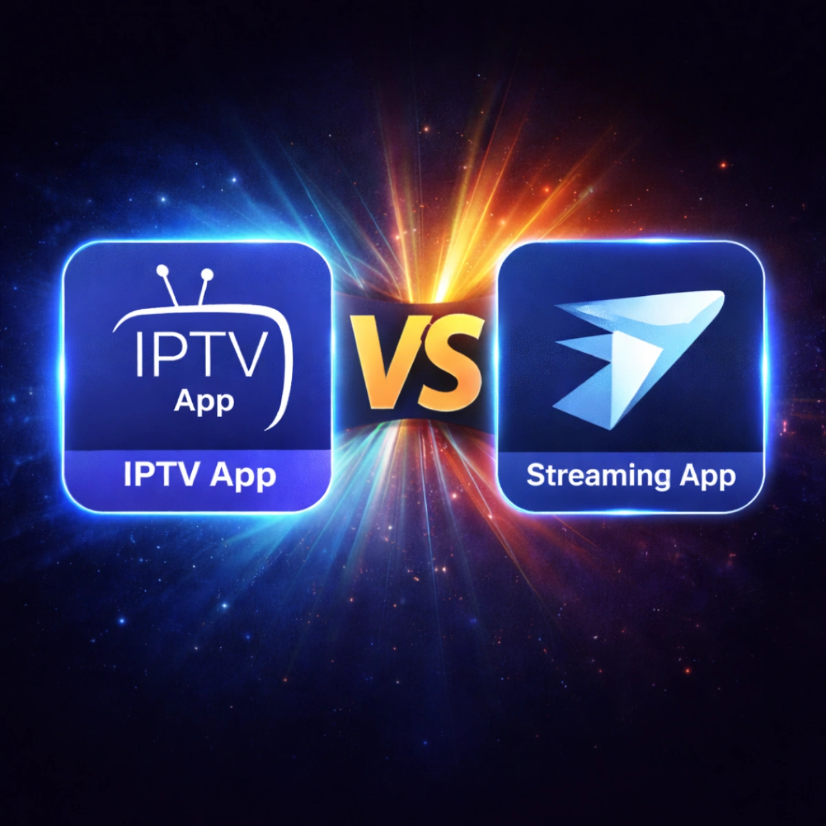 Comparison between IPTV Smarters Pro and TiviMate IPTV player apps for streaming IPTV playlists